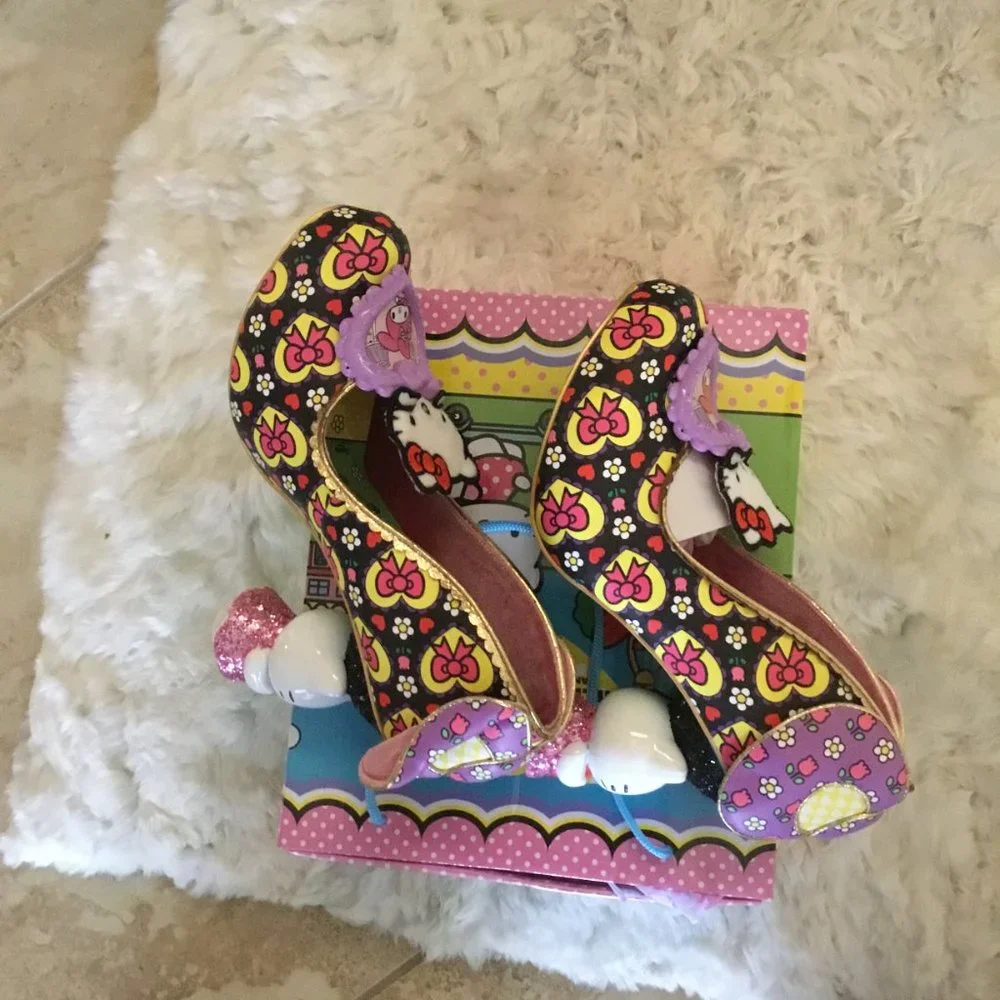 Irregular Choice Hello Kitty shoes size 45 EU new (13 W `11M) - Picture 2 of 5